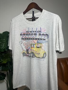 Vintage 1997 NSRA Street Rod Nationals South Knoxville Native Sun T-Shirt XL USA